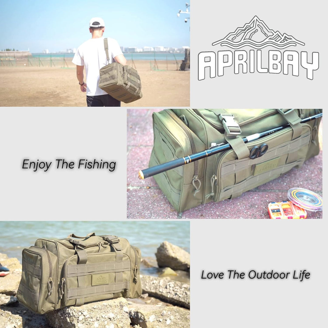 Duffle Bag Gymnastiktasche Reise- Wander- & Trekking-Sporttasche Jagd- & Angeltasche Hochwertig & La