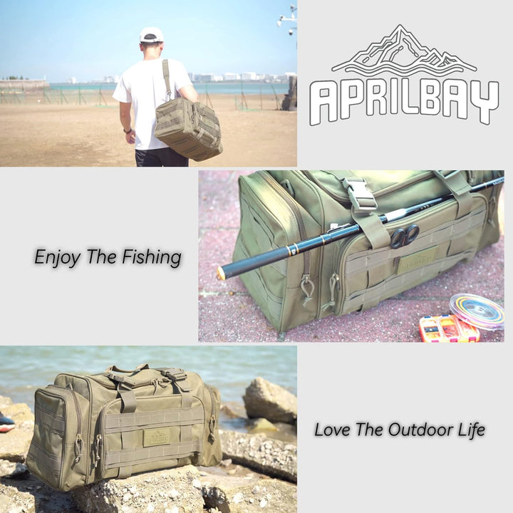Duffle Bag Gymnastiktasche Reise- Wander- & Trekking-Sporttasche Jagd- & Angeltasche Hochwertig & La