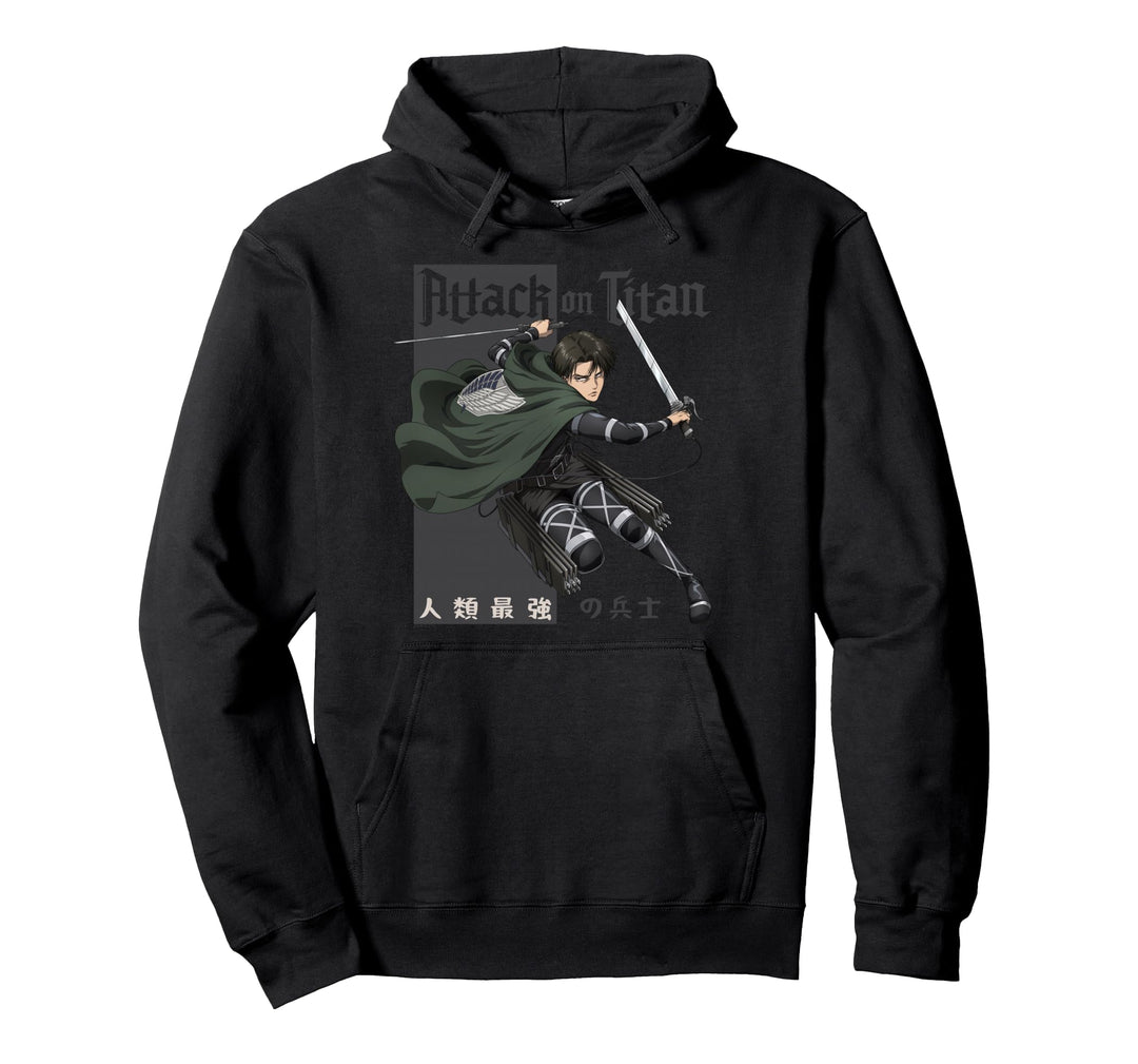 Attack on Titan Season 4 Der Stärkste Soldat der Menschheit Pullover Hoodie