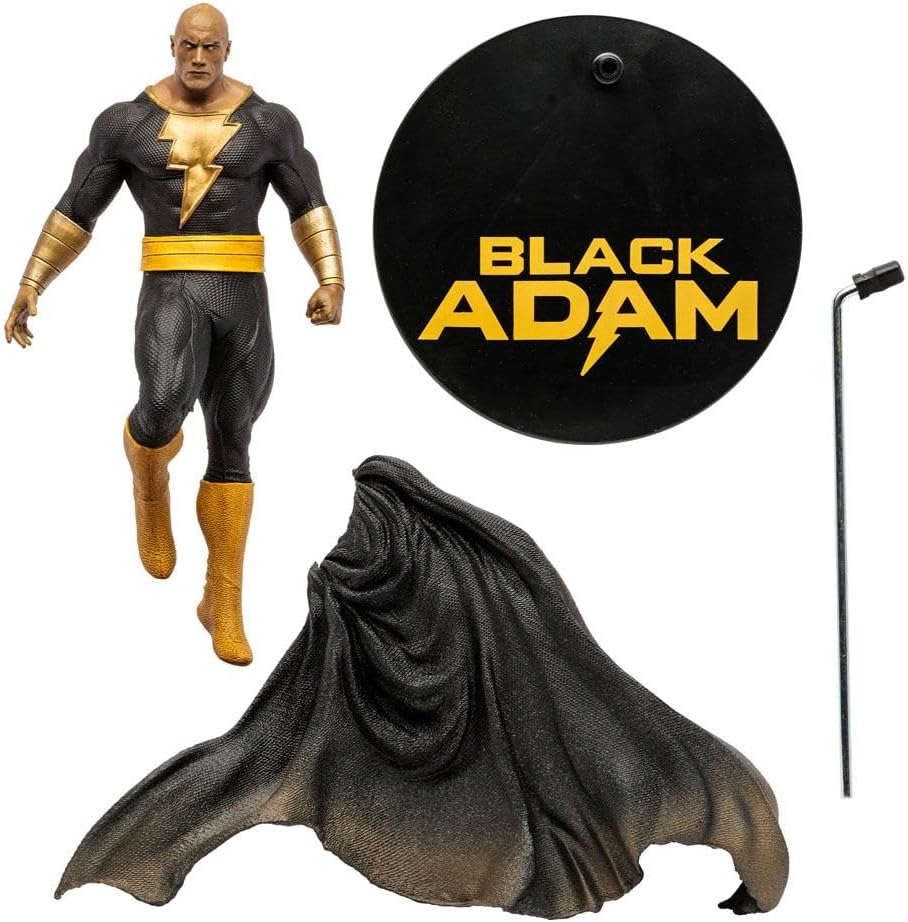 McFarlane DC Black Adam Movie Posed PVC Statue Black Adam by Jim Lee 30 cm