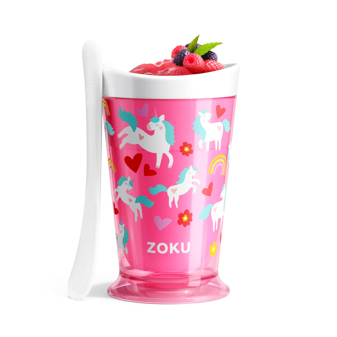 ZOKU Original Slush and Shake Maker, Slushy Cup für schnell gefrorene hausgemachte Einzelportion Slu