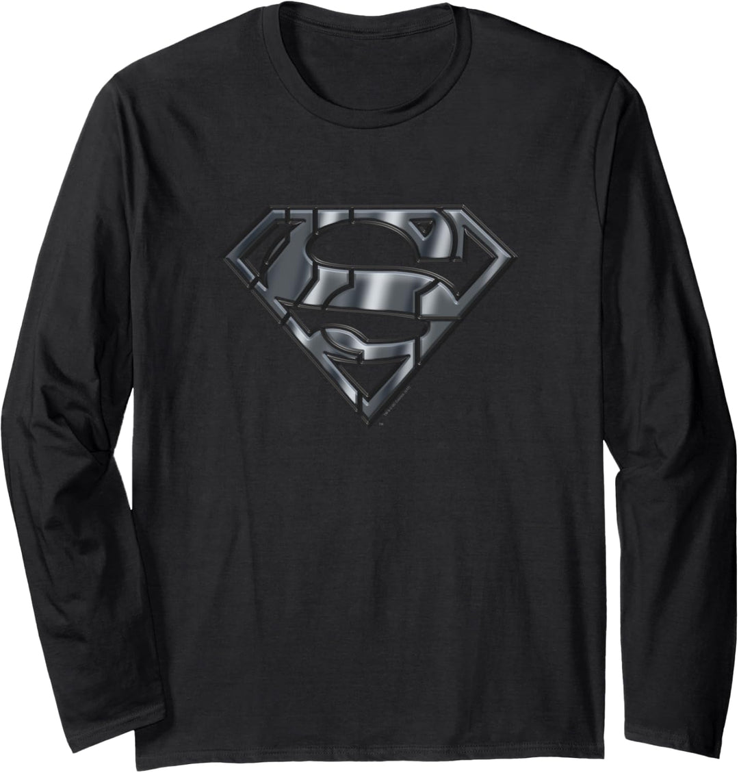 Superman Mech Shield Langarmshirt