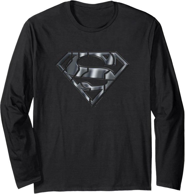 Superman Mech Shield Langarmshirt