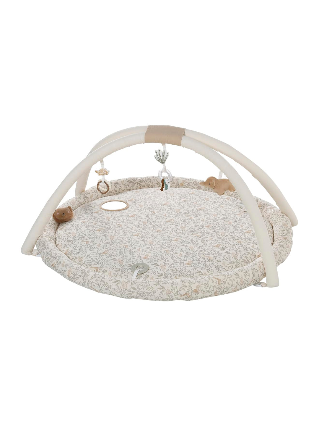 VERTBAUDET Baby Activity-Decke mit Spielbogen &amp; Umrandung beige babylon, beige babylon