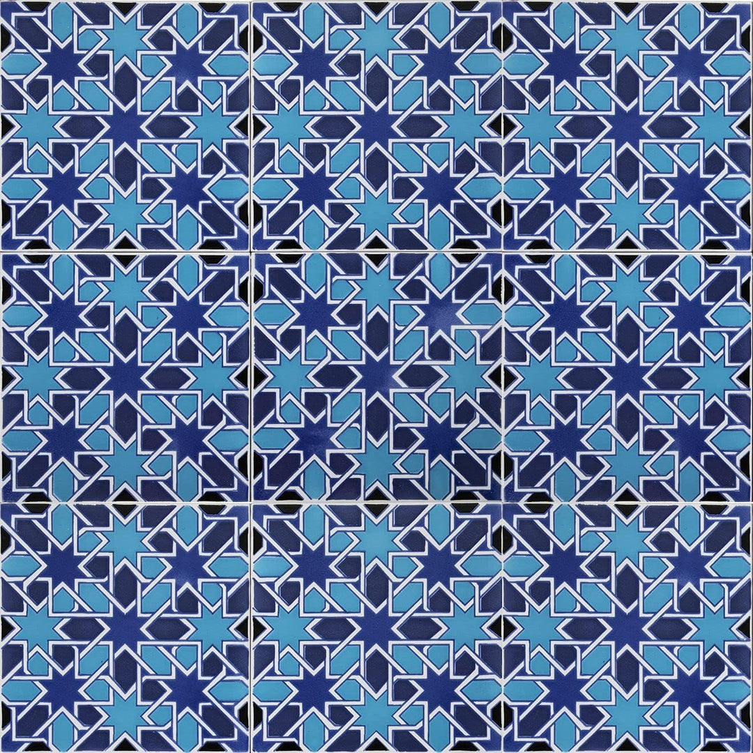 Cerames Orientalische Marokkanische Keramikfliesen Casablanca - dekorative Mosaikfliesen für das Bad