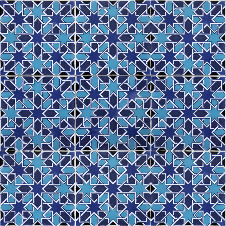 Cerames Orientalische Marokkanische Keramikfliesen Casablanca - dekorative Mosaikfliesen für das Bad