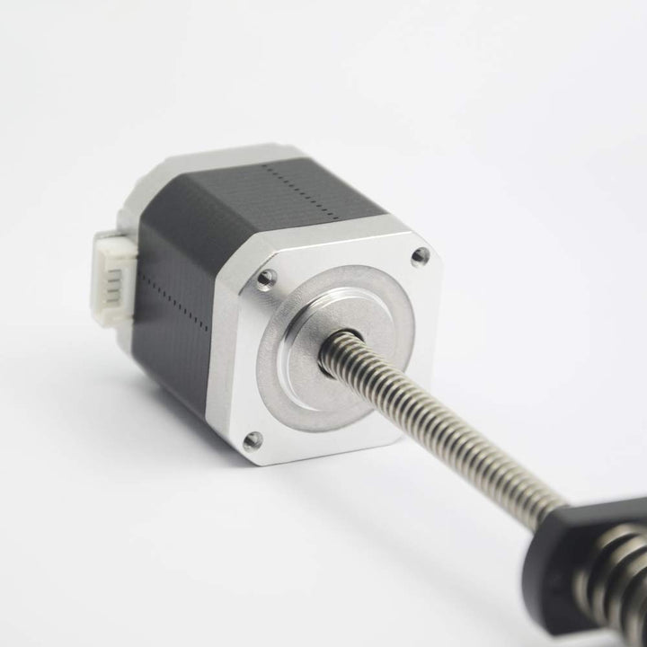 Iverntech NEMA 17 Schrittmotor mit Integrierter 2 mm Steigung 310 mm T8 Leitspindel für 3 Drucker Z-