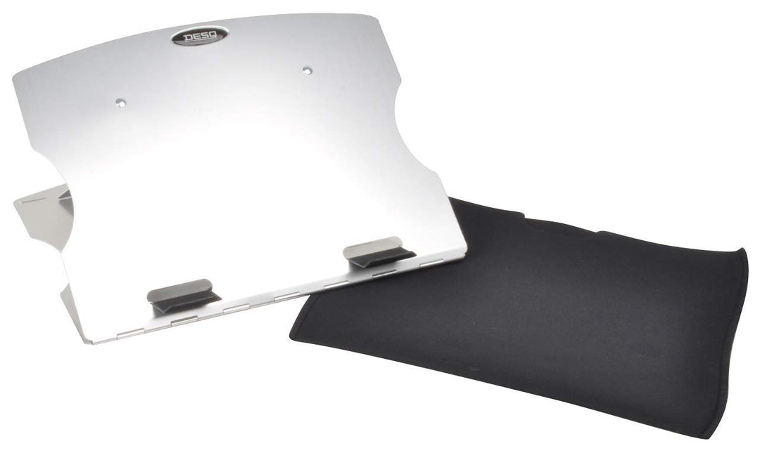Desq 1506 Notebook-Stand Aluminium mit Tasche, Silber