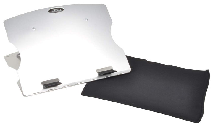 Desq 1506 Notebook-Stand Aluminium mit Tasche, Silber