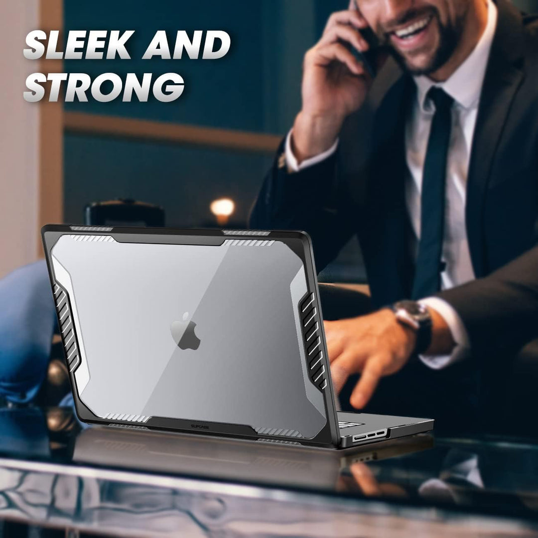 SUPCASE Unicorn Beetle Hülle für MacBook Air 15 Zoll (2023) A2941 M2 Chip, Bumper Case Stossfest Sch