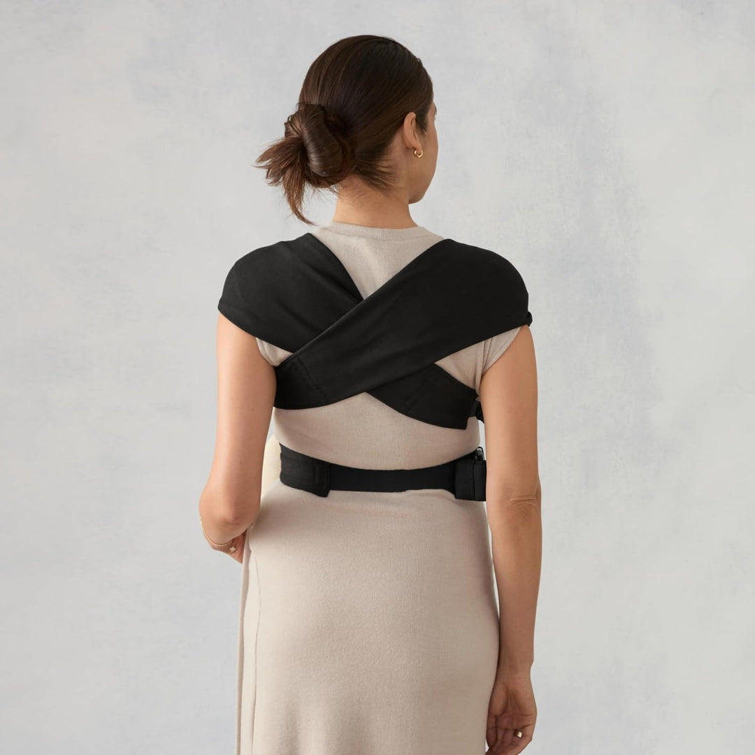 Ergobaby Babytrage für Neugeborene ab Geburt Extra Weich, Embrace Bauchtrage Baby-Tragetasche Ergono