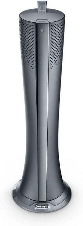 De'Longhi HFX85W20C Heizlüfter, Luftreiniger und Ventilator, 3-in-1-Produkt, LED-Display, 2000 W, fü