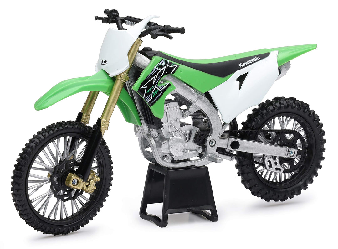 New-Ray Kawasaki KX 450F Grün 1/12 Diecast Motorrad