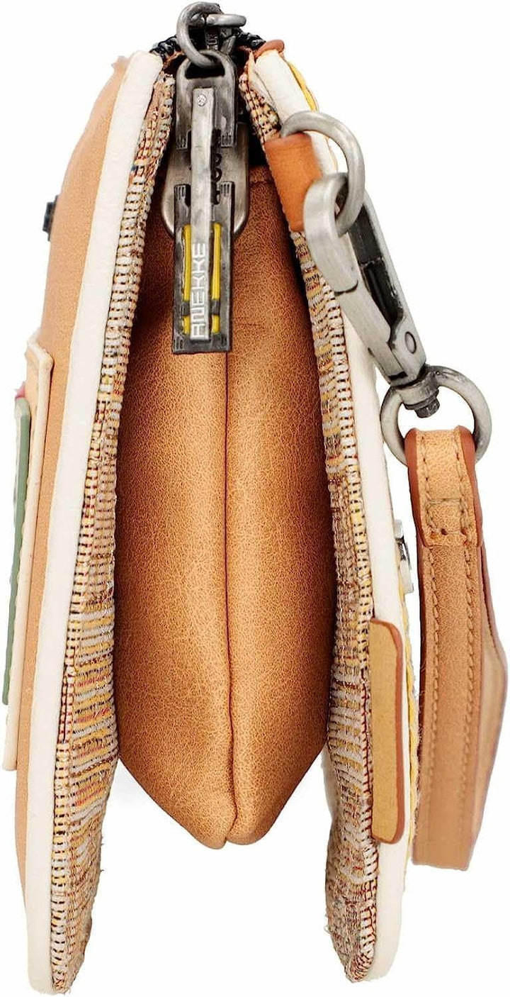 Anekke Damen Umhängetasche und Handtasche BANDOLERA, bunt