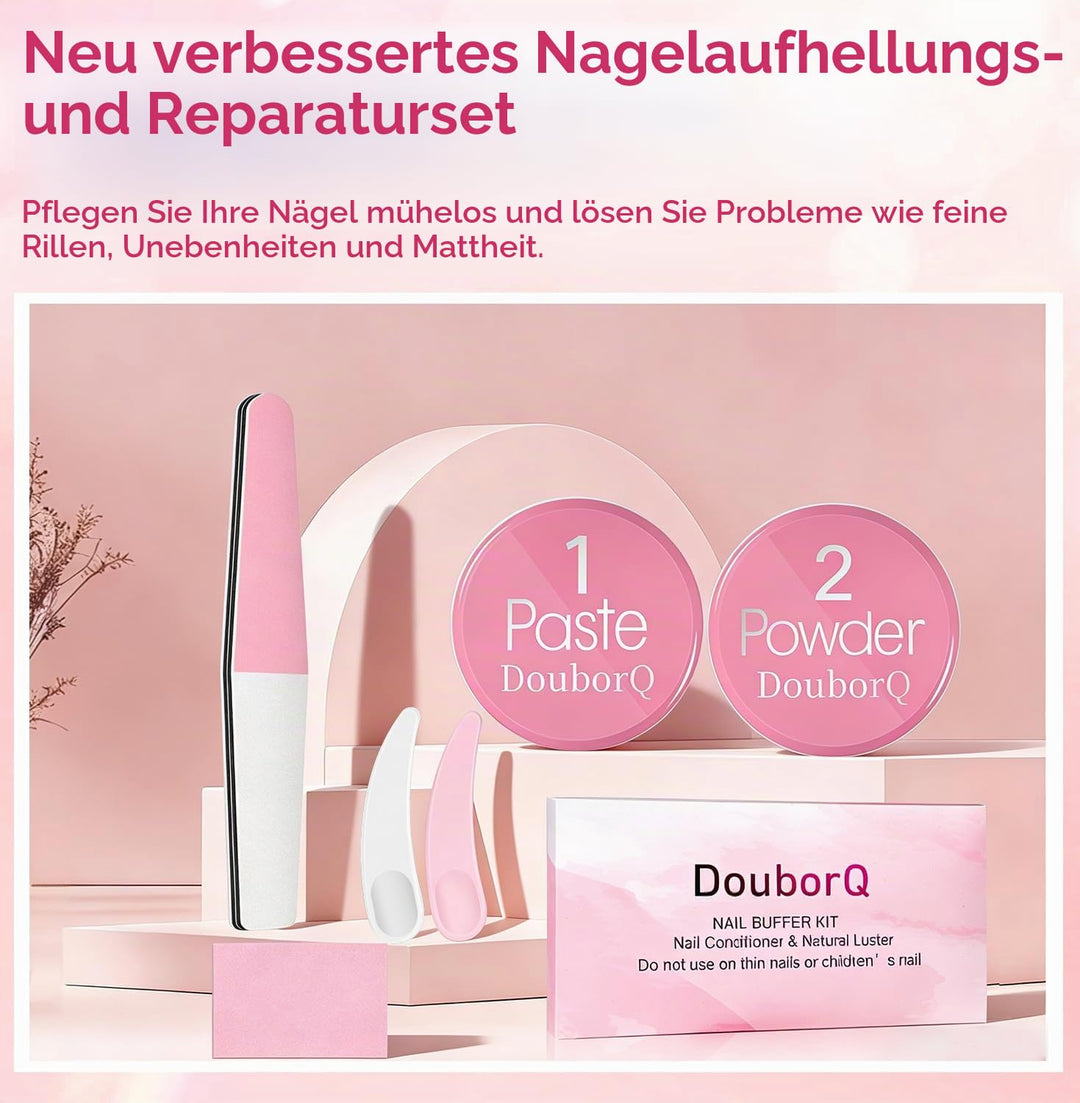 Major Dijit Manicure Strengthening Kit – Nail Hardener &amp; Growth System for Damaged, Weak, Split Nail