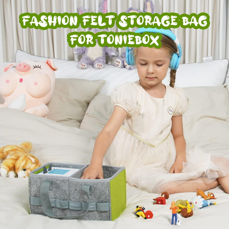 Tasche für Toniebox Starter Set Aufbewahrungstasche für Toniebox Figur, Home Outdoor Handtasche für