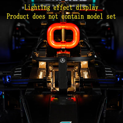 GEAMENT LED Licht-Set Kompatibel mit Lego AMG F1 W14 E Performance - Beleuchtungsset für Technic 421