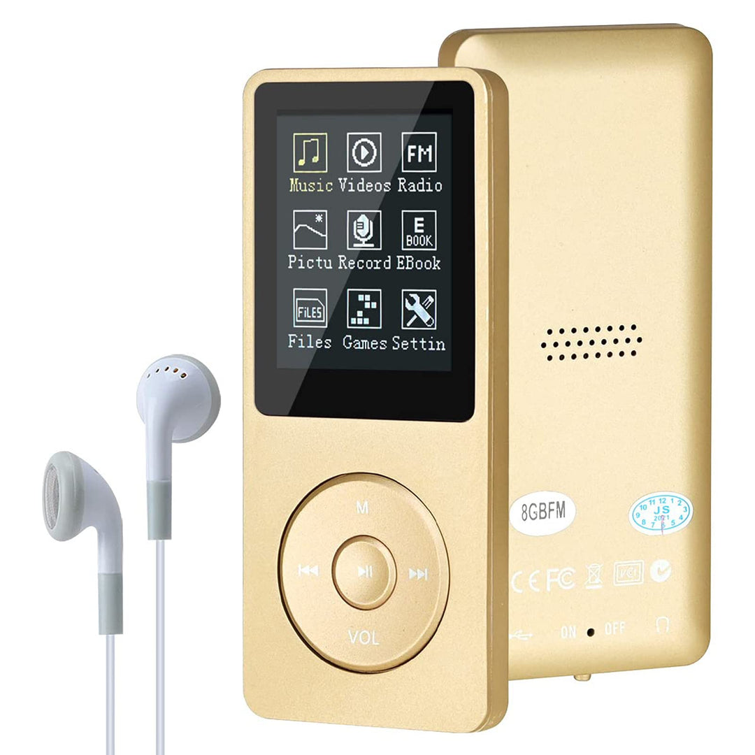 MP3-Player, MP3/MP4 digitaler Musik-Player, Lychee Upgrade, 8 GB, tragbarer HiFi-Sound, Musik-Player