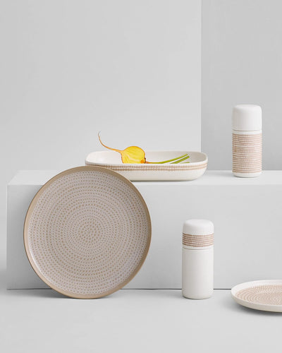 MARIMEKKO - Räsymatto Oiva Servierplatte aus Steingut