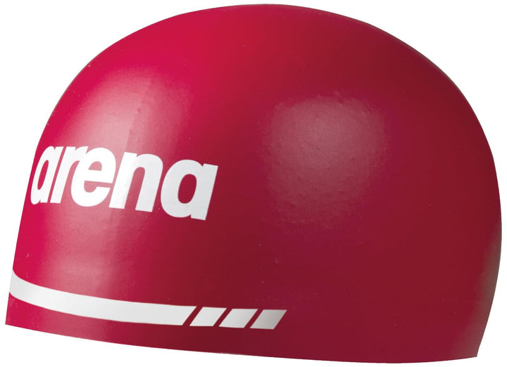 ARENA Unisex – Erwachsene 3D Soft Badekappen L Red, L Red