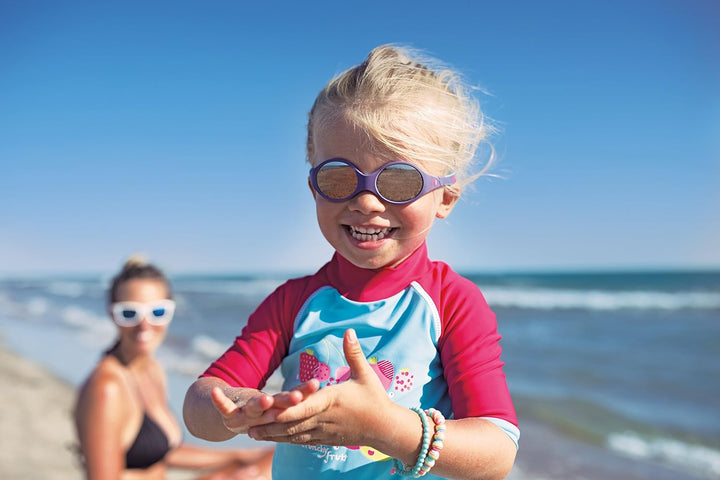Julbo Kinder Loop Sonnenbrille 2-4 Jahre Weiss - Weiss / Rot / Blau, 2-4 Jahre Weiss - Weiss / Rot /