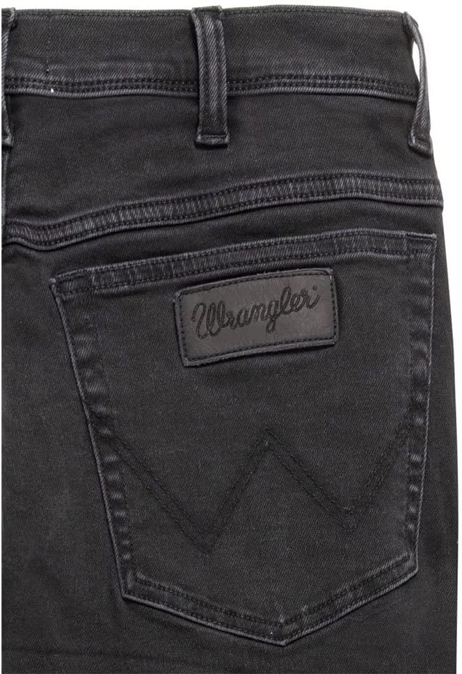 Wrangler Herren Texas Slim Jeans 28W / 32L Black Crow, 28W / 32L Black Crow