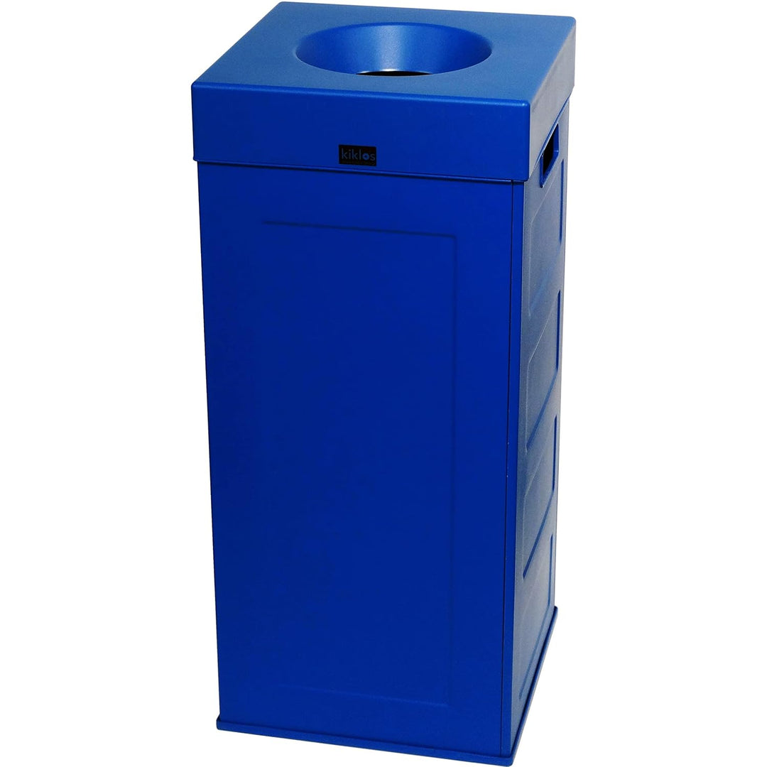 Kiklos-Bins Cubo Recycling Bin 1070 Aegean Blue, Set of 1, 70 L Recycling System with Handles, Large