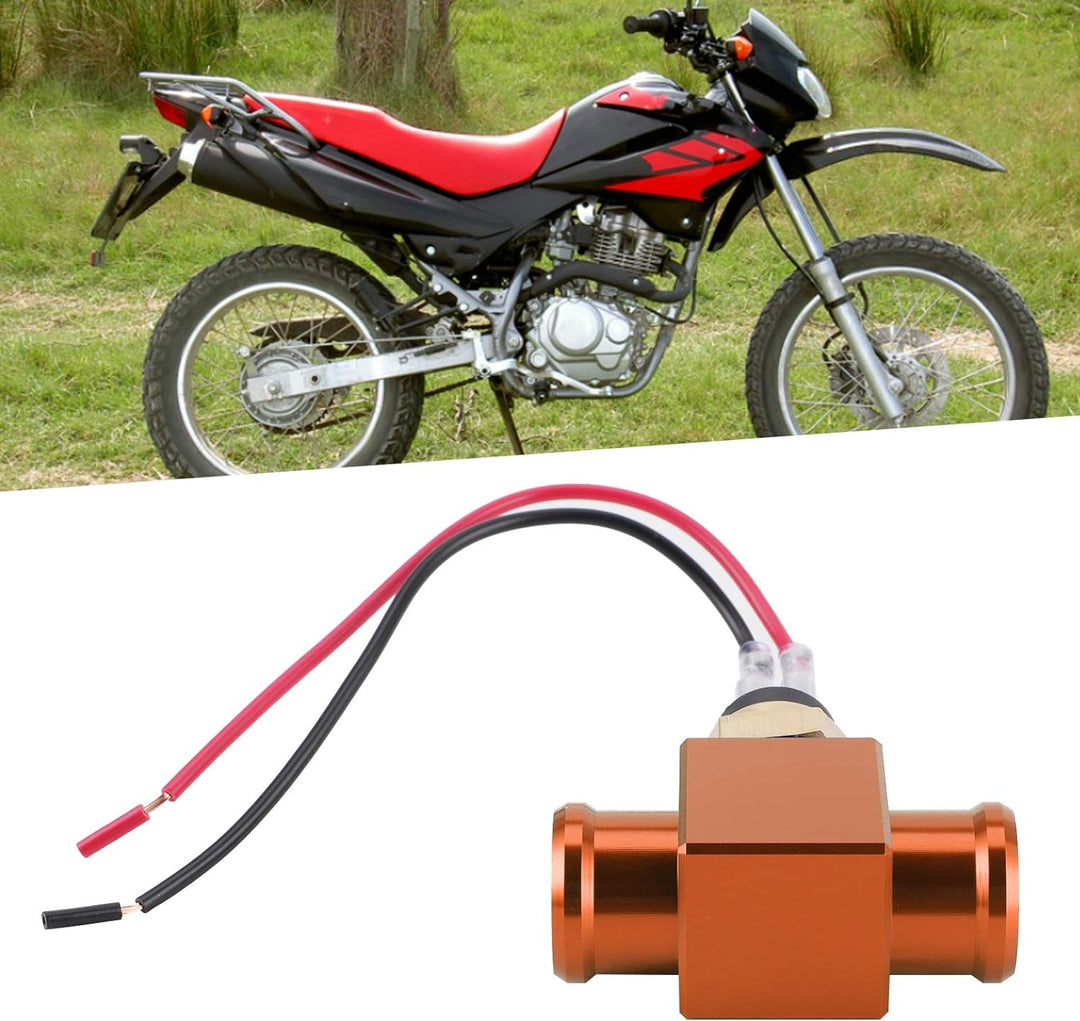 Thermostat Wassertemperaturschalter Kühler Kühlmittellüfter Temperatursensor für Motorrad ATV Geländ