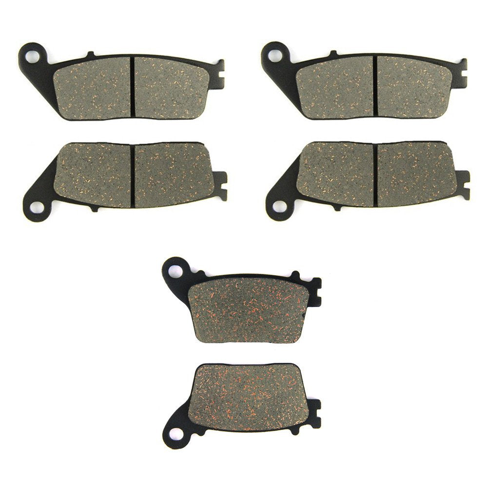 SOMMET Motorrad Bremsbeläge Vorne + Hinten für Honda CB 600 F Hornet (F7/F8/F9/FA/FB/FC) (07-13) / C