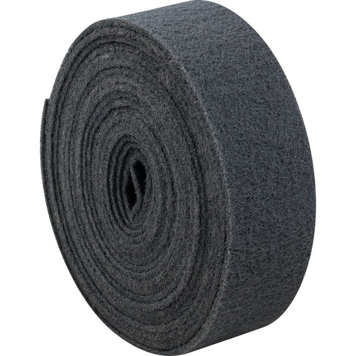 PFERD Vliesbandrolle | 100mm x 10m Siliciumcarbid SiC400| 45018440 – für Feinschliff & Finish SiC Kö