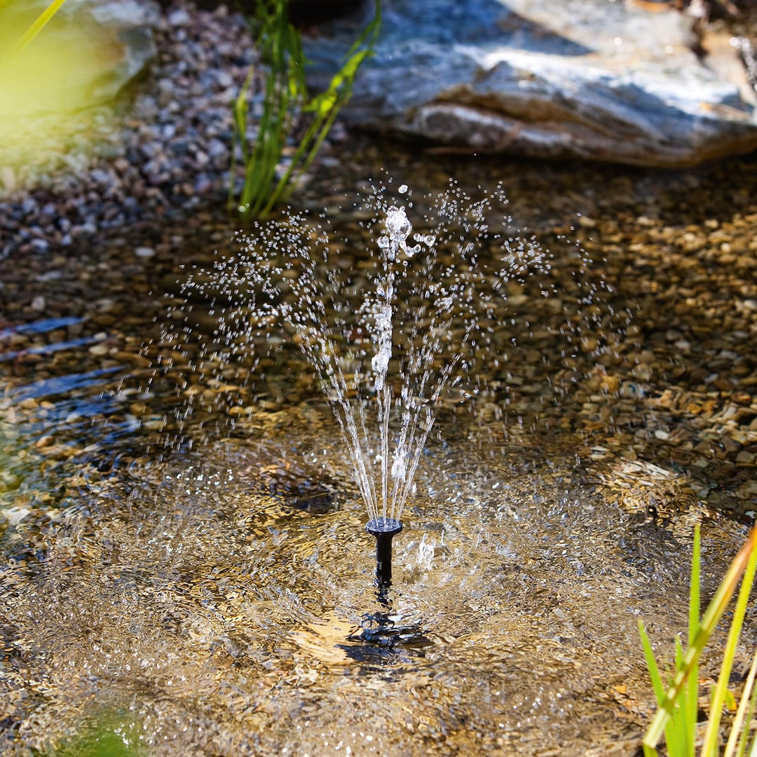 esotec Solar Einzelpumpe Ersatzpumpe Tauchpumpe Fountain 200 | Garten-Teich-Pumpe Teichpumpe univers