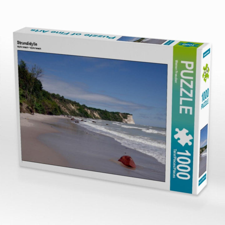 CALVENDO Puzzle Strandidylle 1000 Teile Lege-Grösse 64 x 48 cm Foto-Puzzle Bild von Northlander, 100