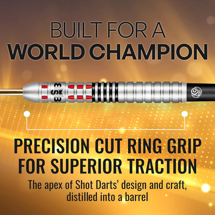 Shot! Steel Darts Michael Smith Bully Boy Achieve Matchdart 90% Tungsten Steeltip Darts Steeldart Ho