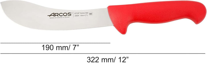 Arcos Ausbeinmesser aus Nitrum Edelstahl 19 cm - Ergonomischer Griff aus Polypropylen, Ideal für das