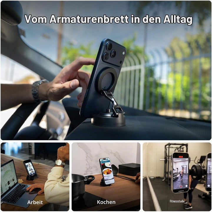 Statik HyperMount (Gen 3) Magnetische Handyhalterung für iPhone und Android 2 Pack, 2 Pack