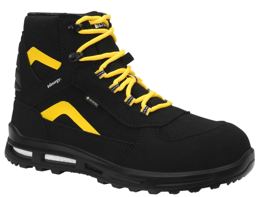 ELTEN Sicherheitsschuhe Timothy XXT GTX Mid ESD S2, Damen und Herren, Textil, Kunststoffkappe (Leich