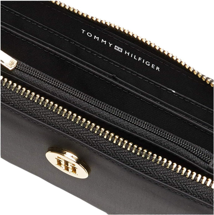 Tommy Hilfiger Poppy Large Zip Around Wallet Black