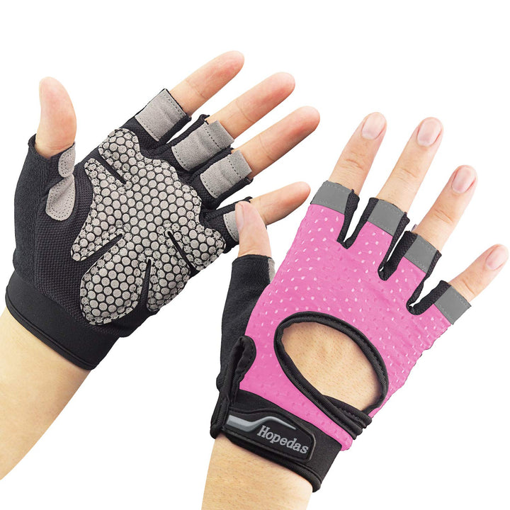Fitness Handschuhe, Trainingshandschuhe Handflächenschutz für Damen und Herren,Sporthandschuhe für G