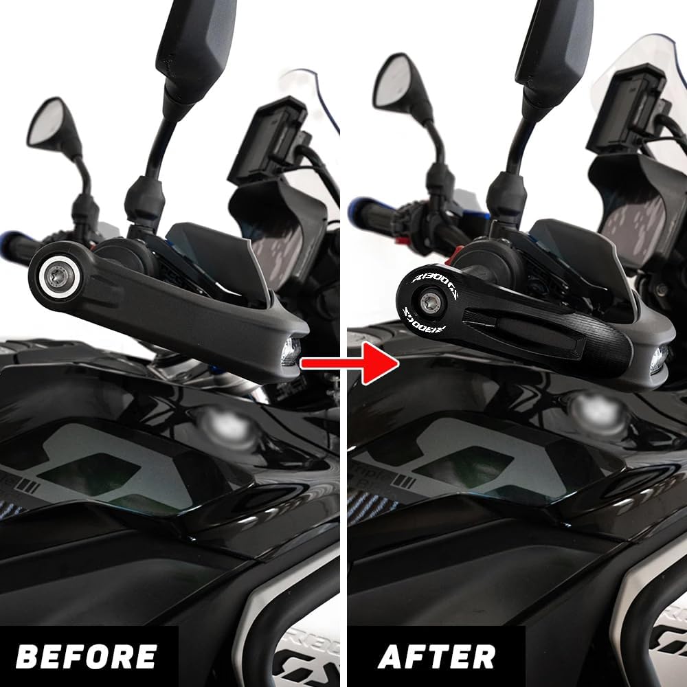 Passend für R1300GS Adventure 2025 R 1300GS ADV 2024 Motorrad CNC Lenker Handschutz Schutz Schieber