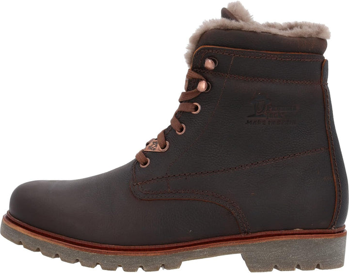 Panama Jack Panama 03 Damen Kalt gefüttert Classics Kurzschaft Stiefel & Stiefeletten, Kastanienbrau