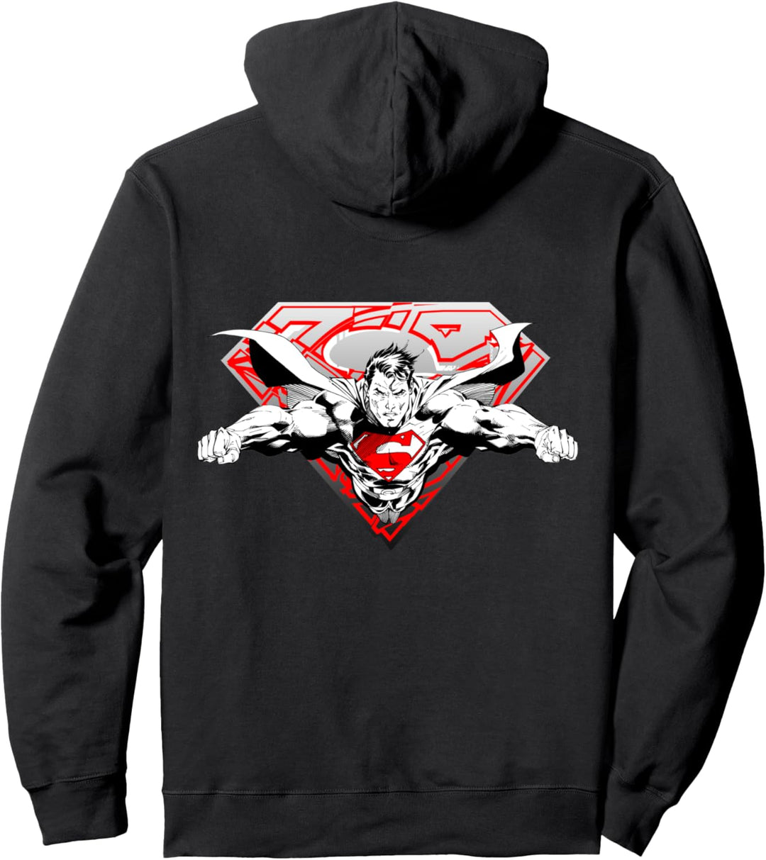 DC Superman-Logo Inc. Pullover Hoodie