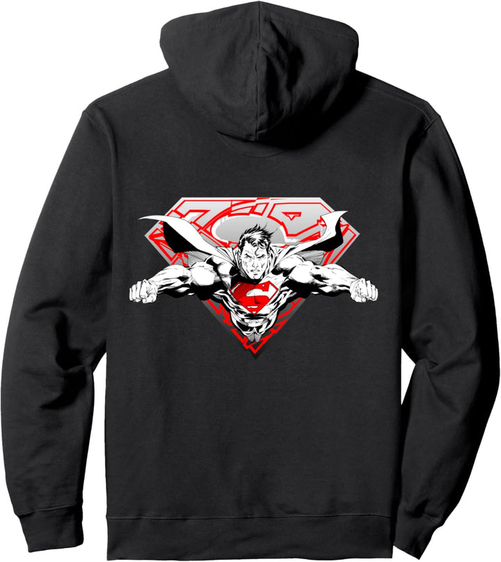 DC Superman-Logo Inc. Pullover Hoodie
