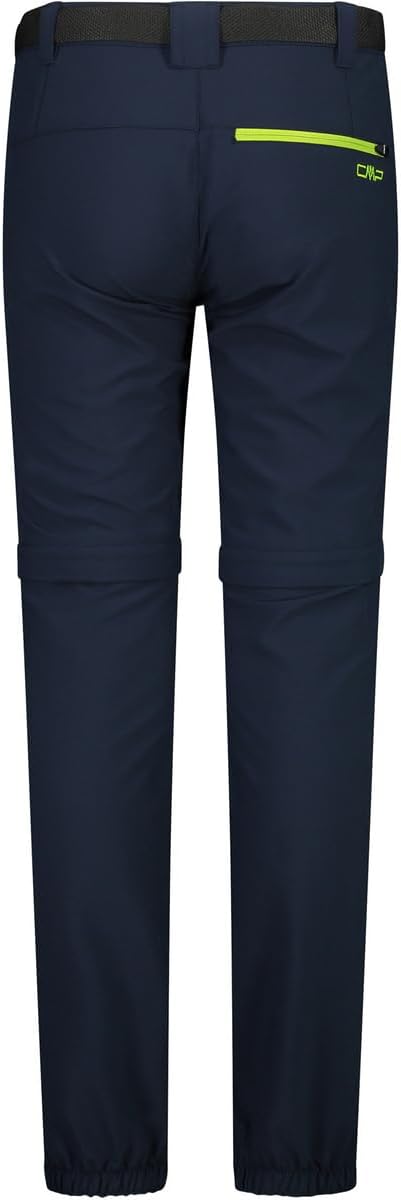 CMP Jungen Hose Zip Off Hose 92 B. Blau-limettengrün, 92 B. Blau-limettengrün
