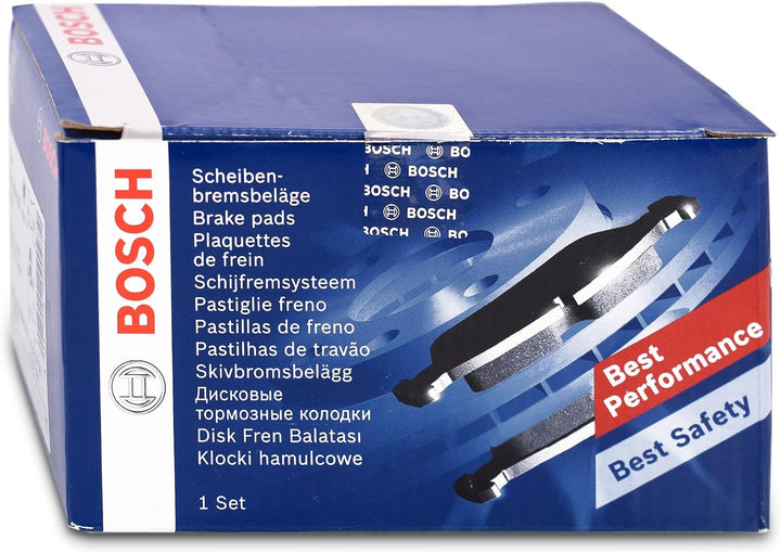 Bosch BP1475 Bremsbeläge - Hinterachse - ECE-R90 Zertifizierung - vier Bremsbeläge pro Set