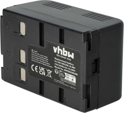 vhbw Akku Ersatz für Panasonic HHR-V211, HHR-V212, P-V212, PV211, VW-VBH10E, VW-VBH20E für Videokame