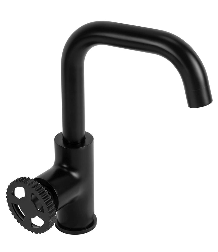 Rea Waschtischarmatur VERTIGO SIDE Wasserhahn Bad Badarmatur aus Messing Armatur für Waschbecken Bad