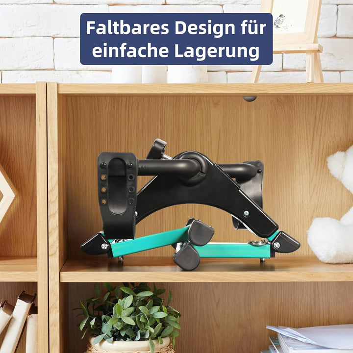 EVOLAND Mini Fitnessbike für zuhause, Arm und Beintrainer Fitnesstrainer, Sportgerät Heimtrainer, Ho