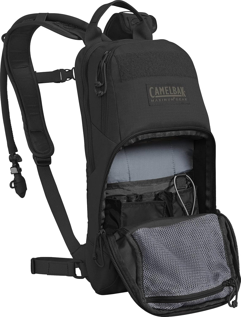 Camelbak M.U.L.E. 8L Trinkrucksack mit 3,0 l Mil Spec Crux Schwarz, Schwarz