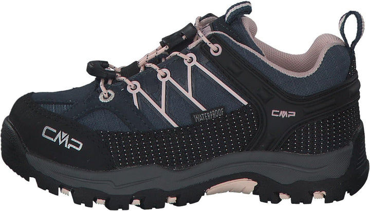 CMP Unisex Kinder Rigel Low Shoe Wp Trekking-& Wanderhalbschuhe 41 EU Asphalt Rose, 41 EU Asphalt Ro