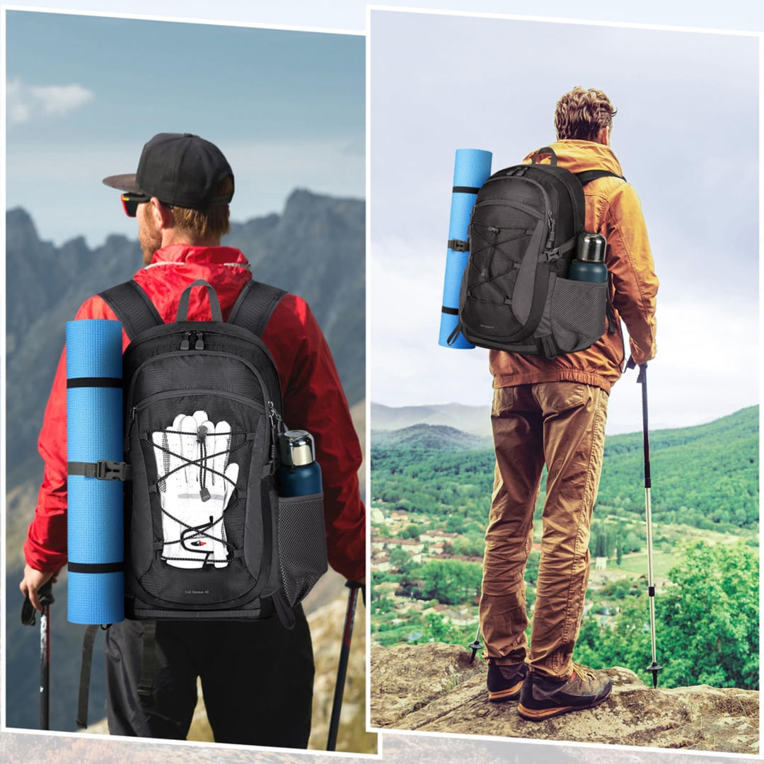 RAINSMORE Wanderrucksack Herren Damen 40L Wasserdichter Rucksack Leicht Gross Reiserucksack Trekking